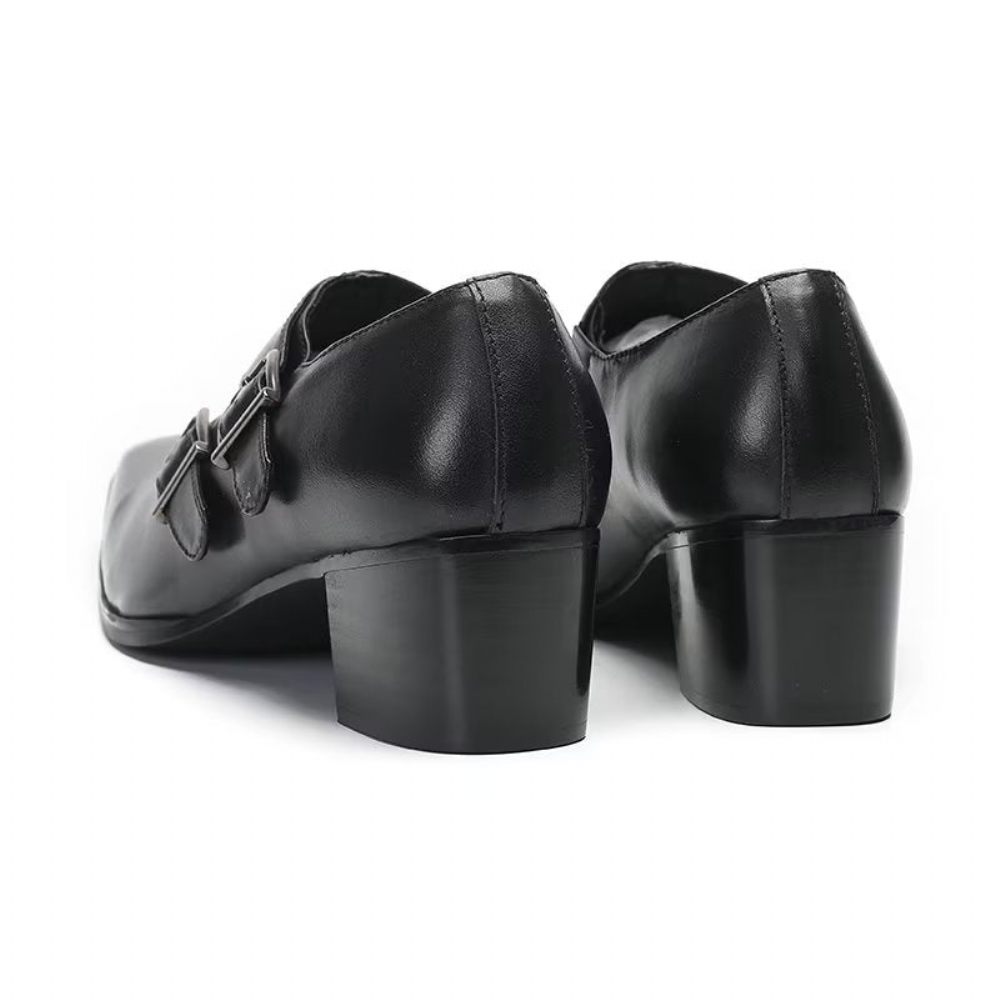 Chaussures Habillées Exotiques Pour Hommes - Noir