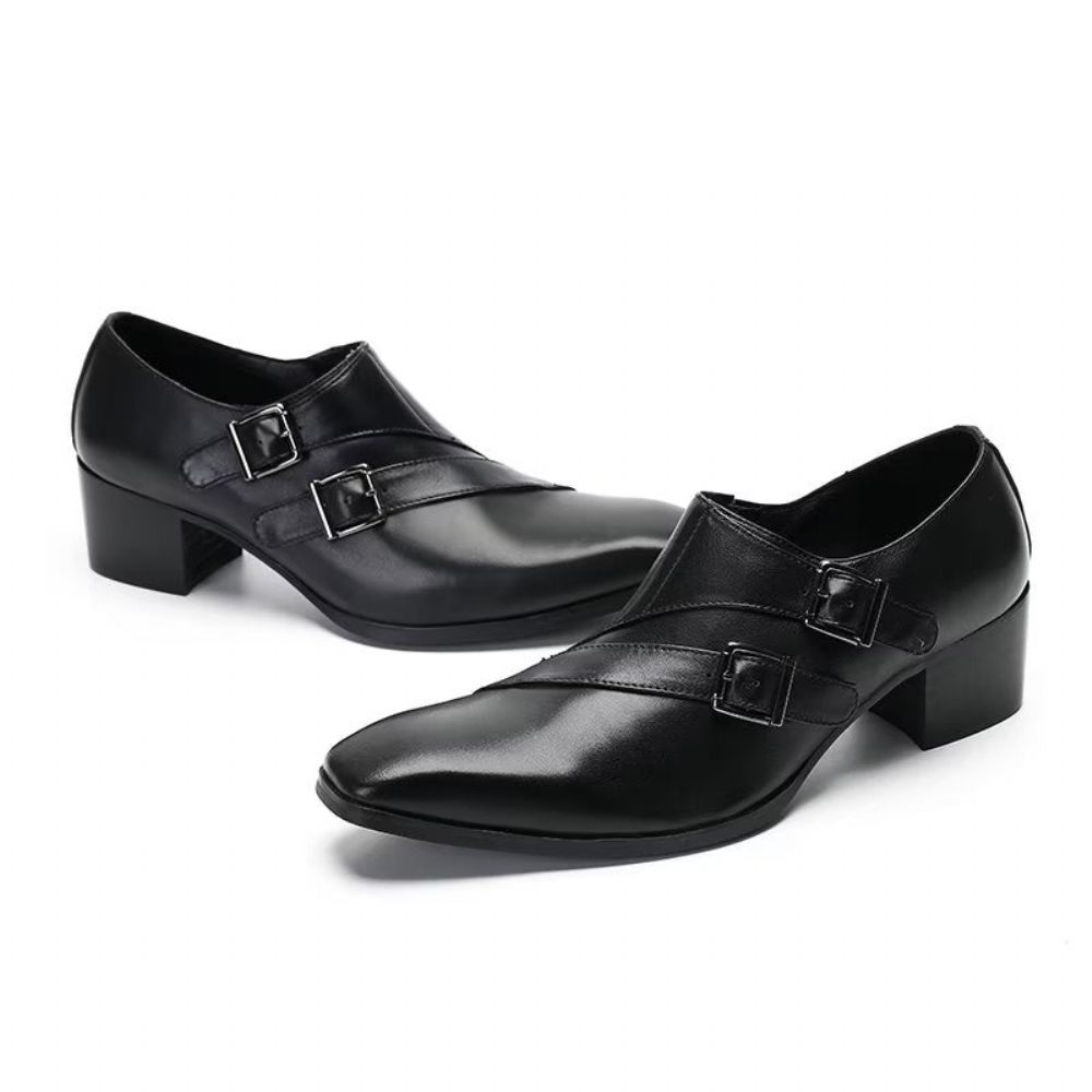 Chaussures Habillées Exotiques Pour Hommes - Noir