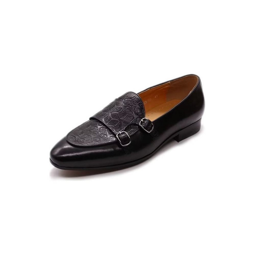 Chaussures Habillées Exotiques Pour Hommes - Noir