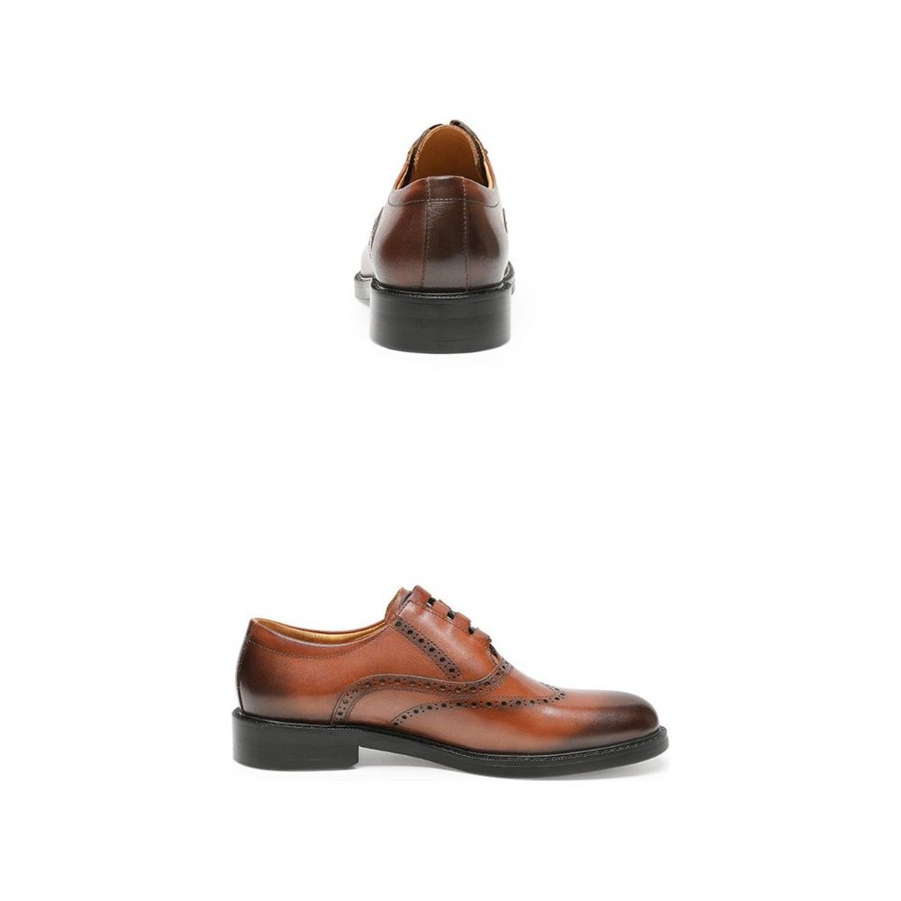 Chaussures Habillées Exotiques Pour Hommes - Marron