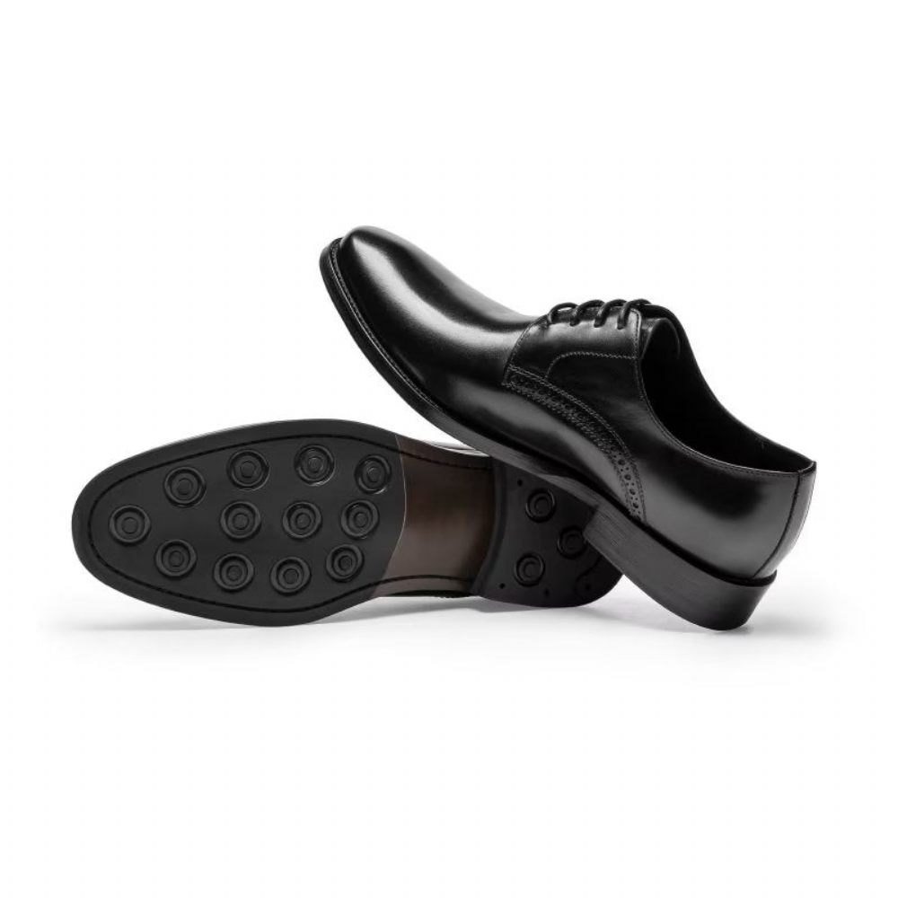 Chaussures Habillées Pour Hommes Derby Chics - Noir