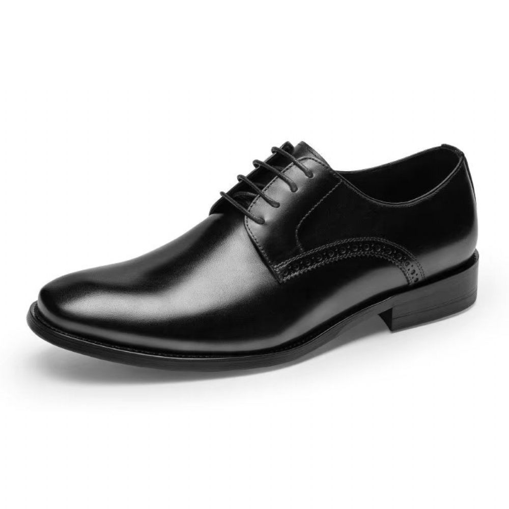 Chaussures Habillées Pour Hommes Derby Chics - Noir