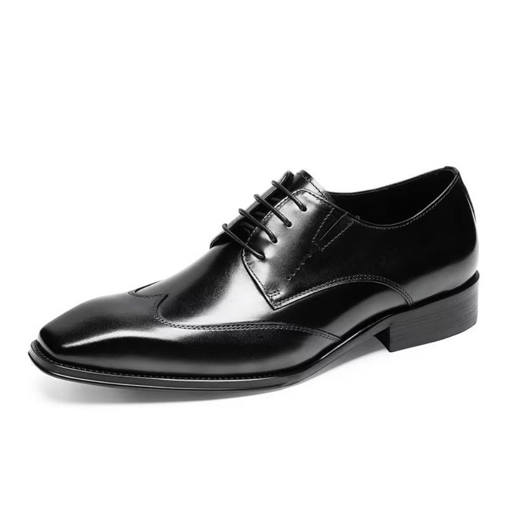 Chaussures Habillées Pour Hommes Derby Chics - Noir