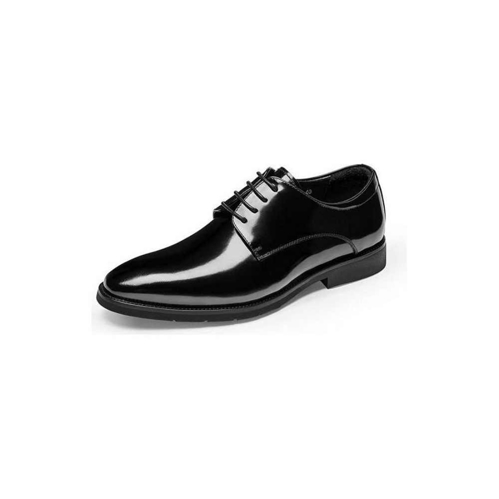 Chaussures Habillées Pour Hommes Derby Cuir Raffiné