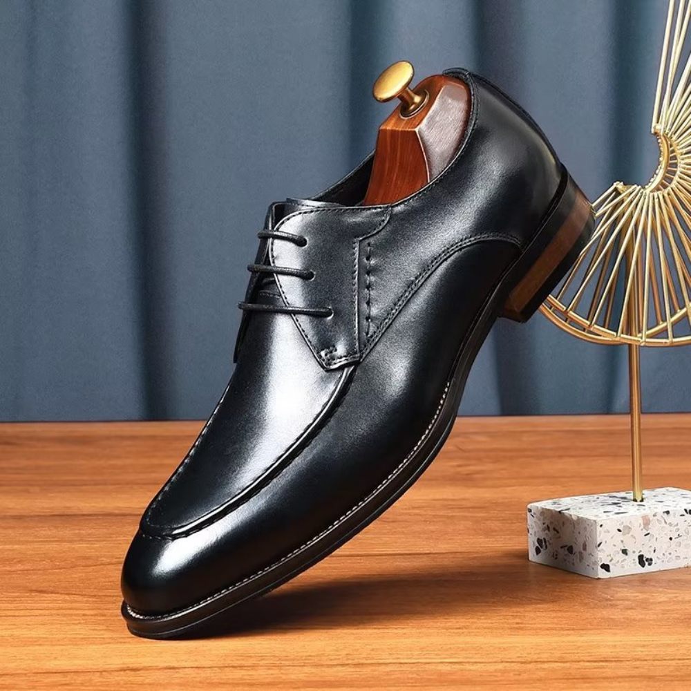 Chaussures Habillées Pour Hommes Derby Élégantes - Noir