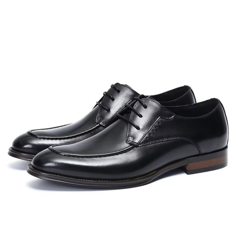 Chaussures Habillées Pour Hommes Derby Élégantes - Noir