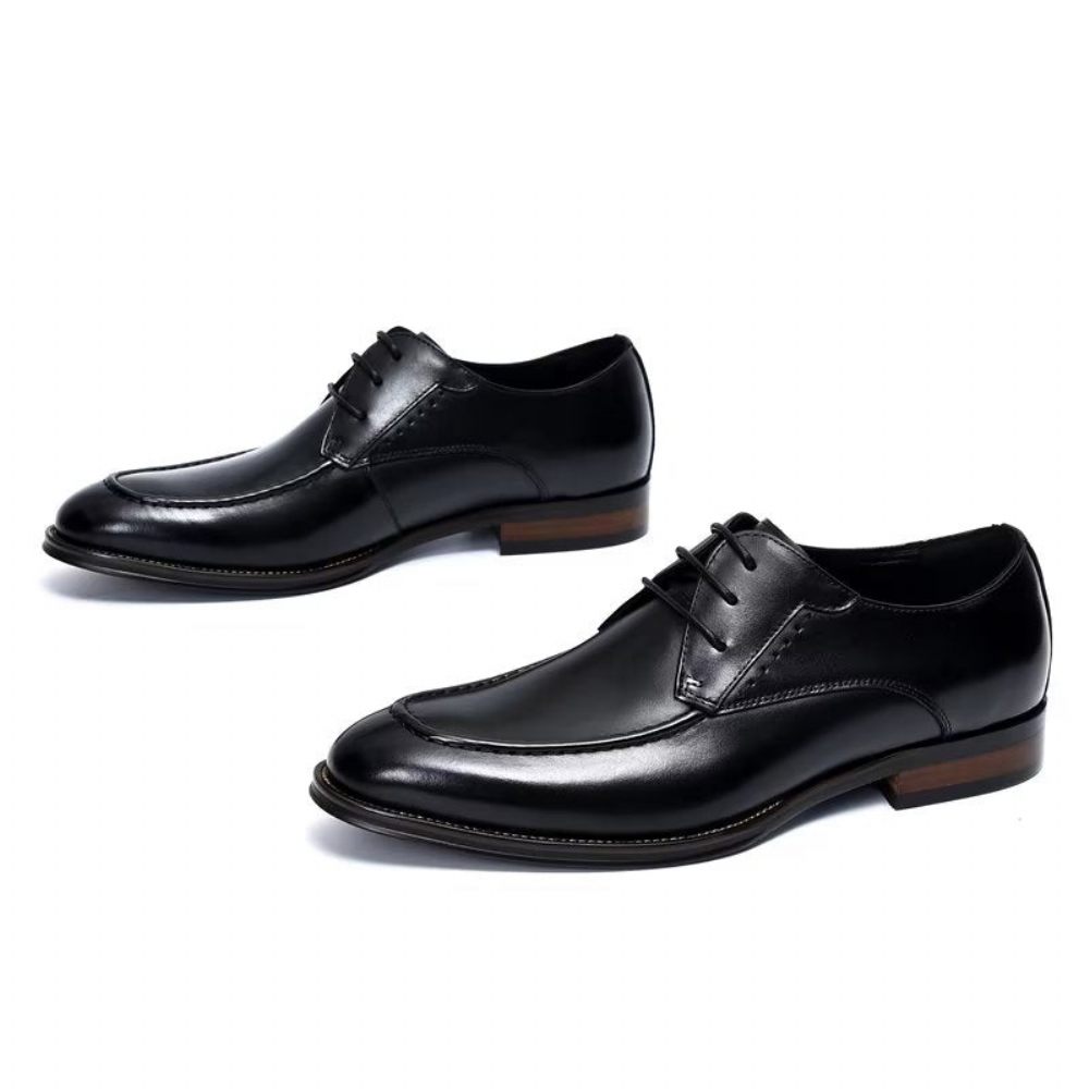 Chaussures Habillées Pour Hommes Derby Élégantes - Noir