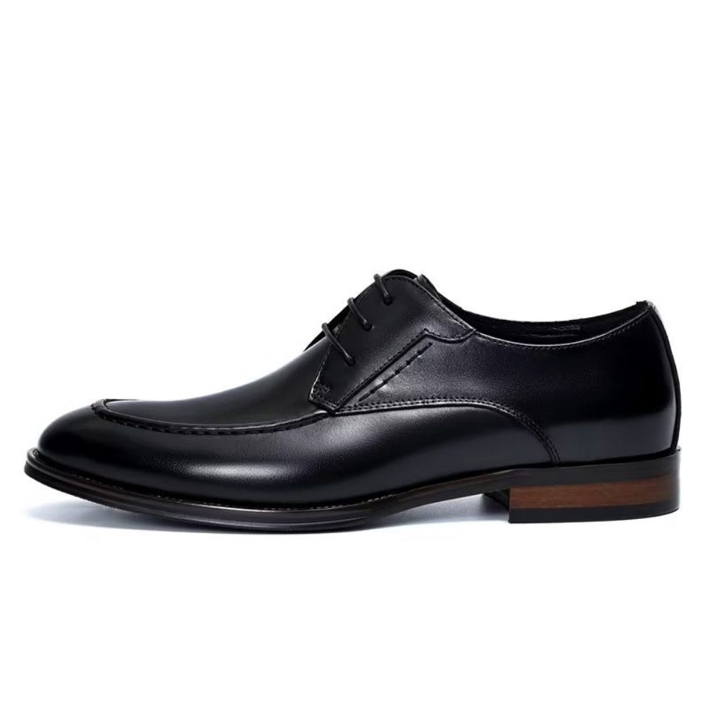 Chaussures Habillées Pour Hommes Derby Élégantes - Noir