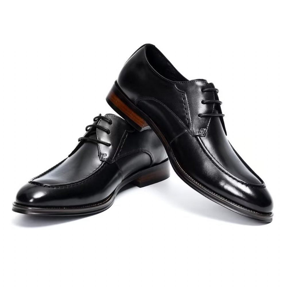 Chaussures Habillées Pour Hommes Derby Élégantes - Noir