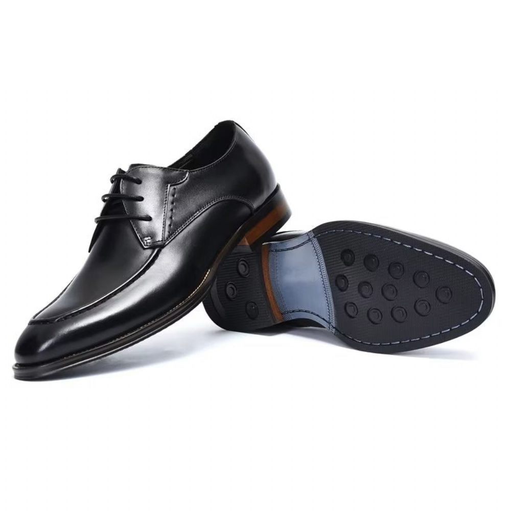 Chaussures Habillées Pour Hommes Derby Élégantes - Noir