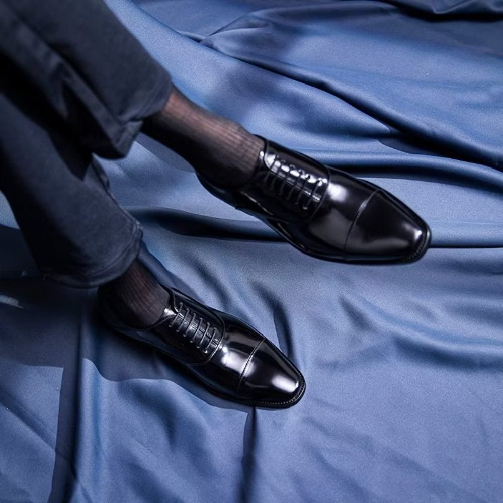 Chaussures Habillées Pour Hommes À Enfiler - Noir