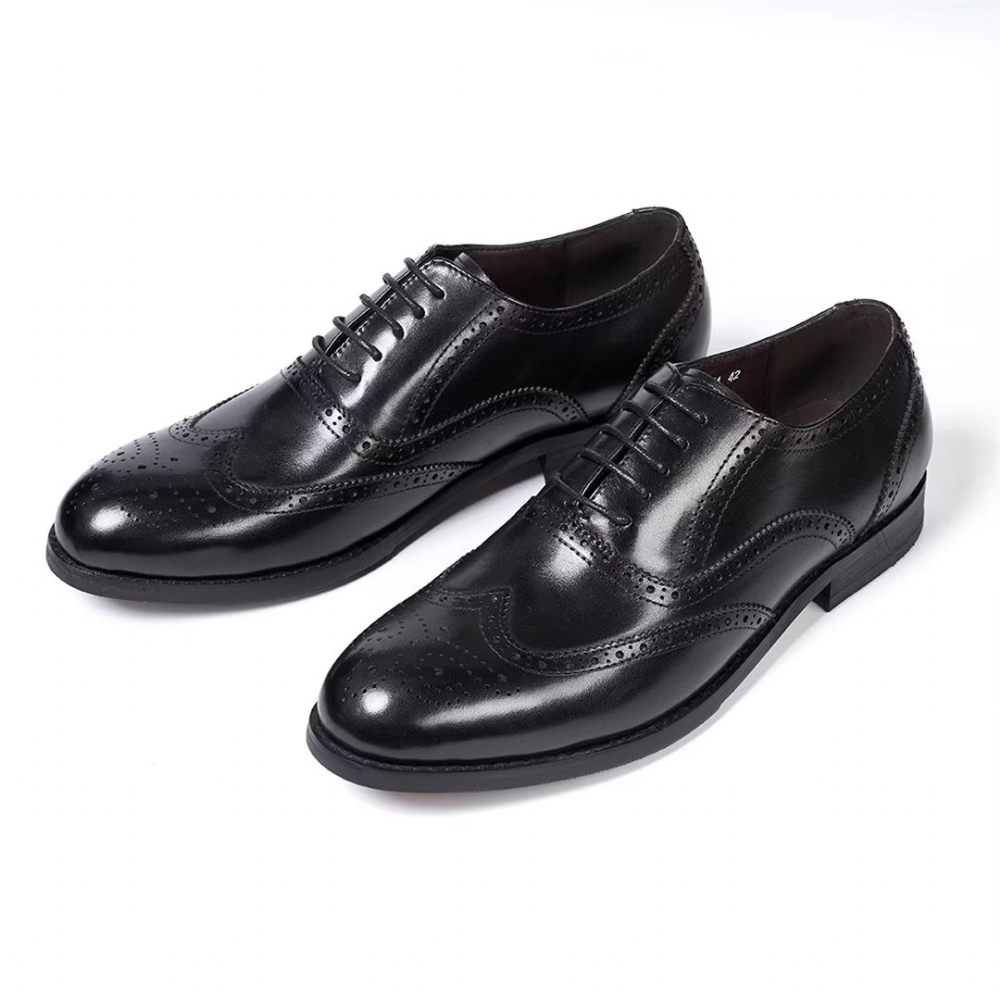 Chaussures Habillées Pour Hommes Metropolitan Mastery À Lacets Cuir