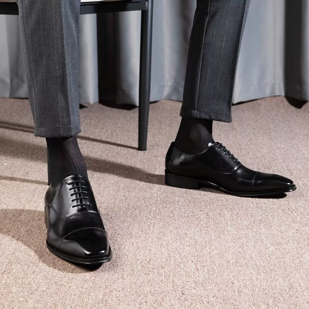 Chaussures Habillées Pour Hommes Oxford - Noir