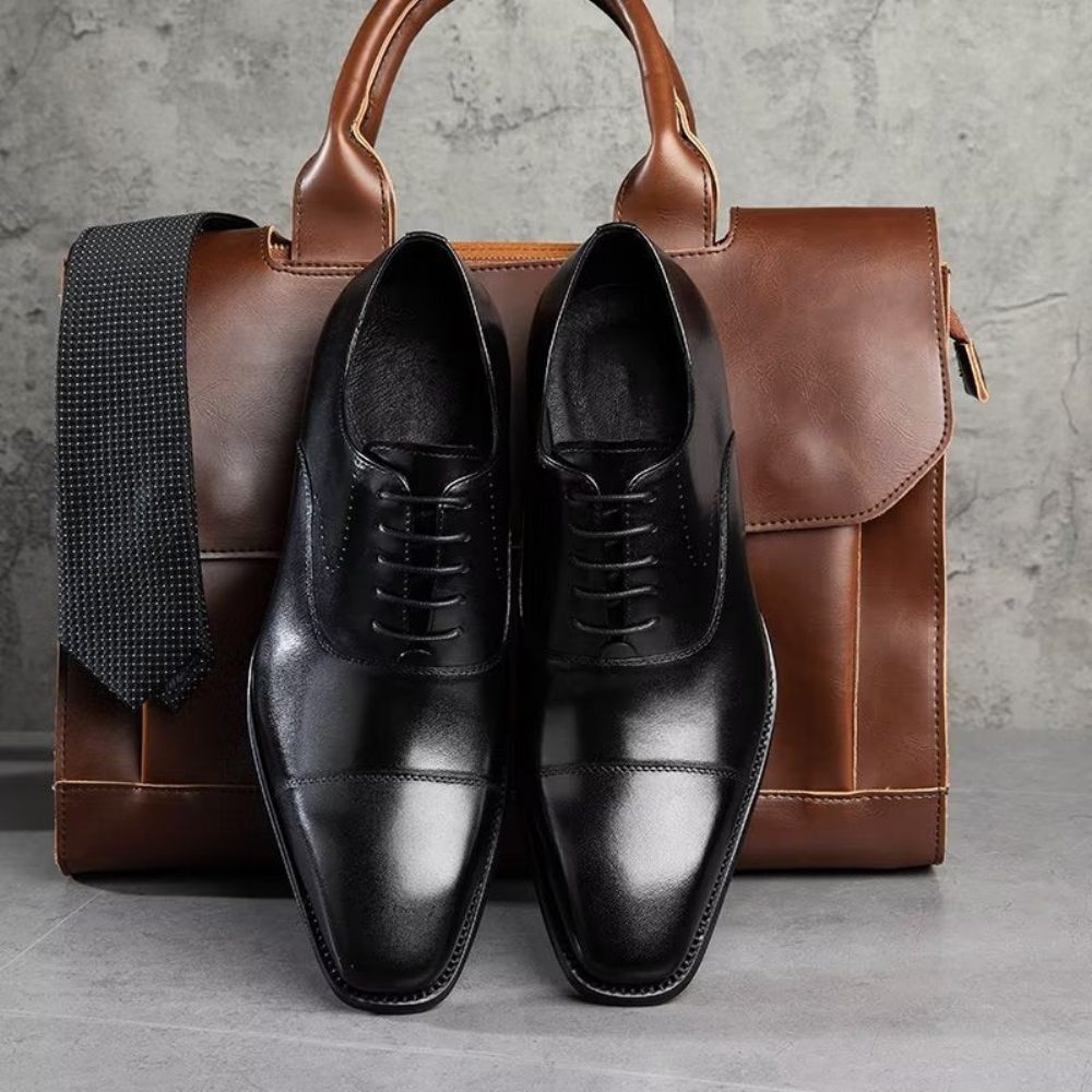 Chaussures Habillées Pour Hommes Oxford - Noir