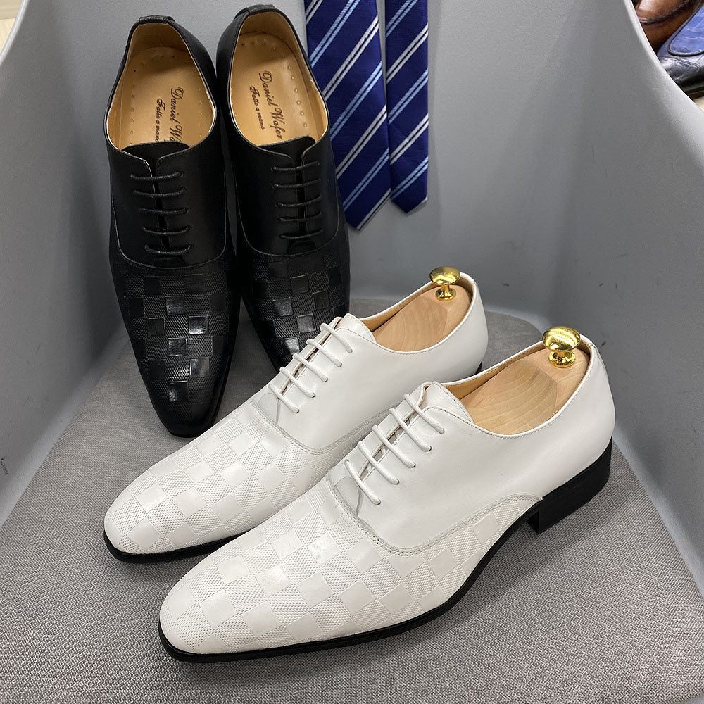 Chaussures Habillées Pour Hommes Oxford - Blanc