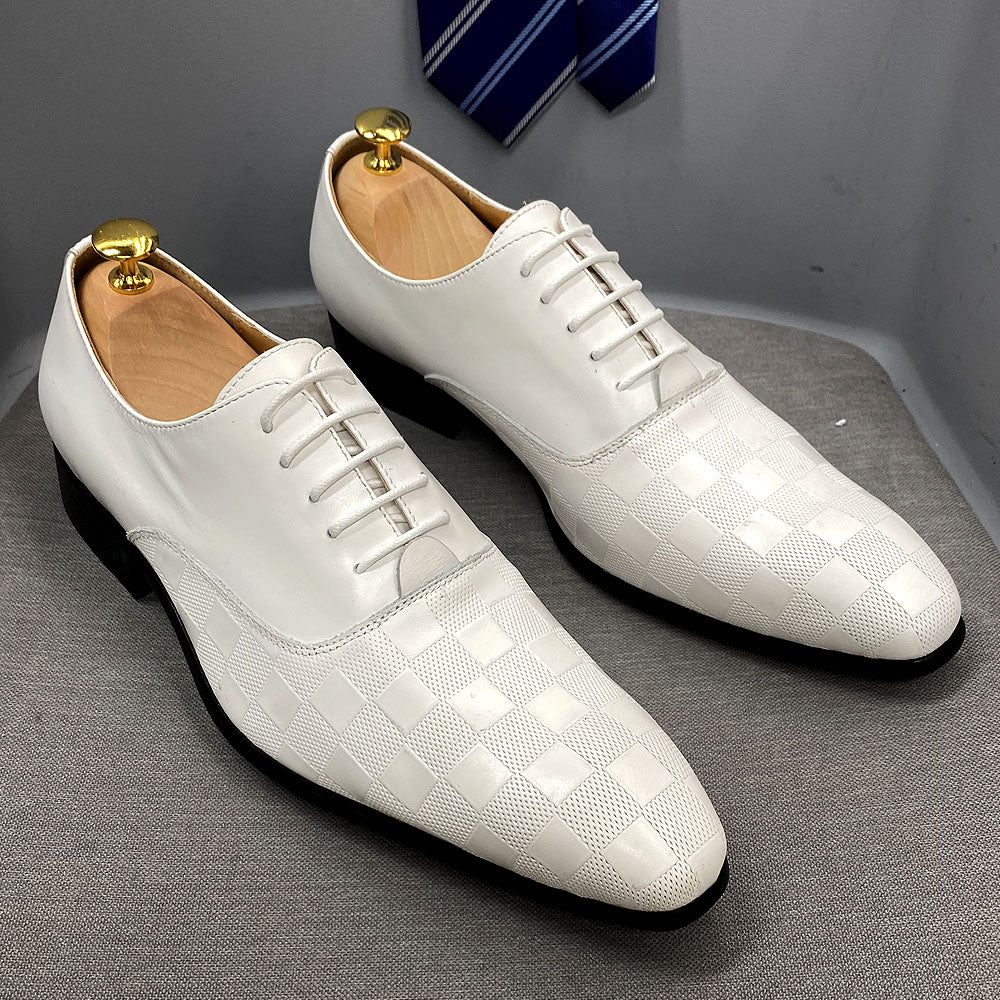 Chaussures Habillées Pour Hommes Oxford - Blanc