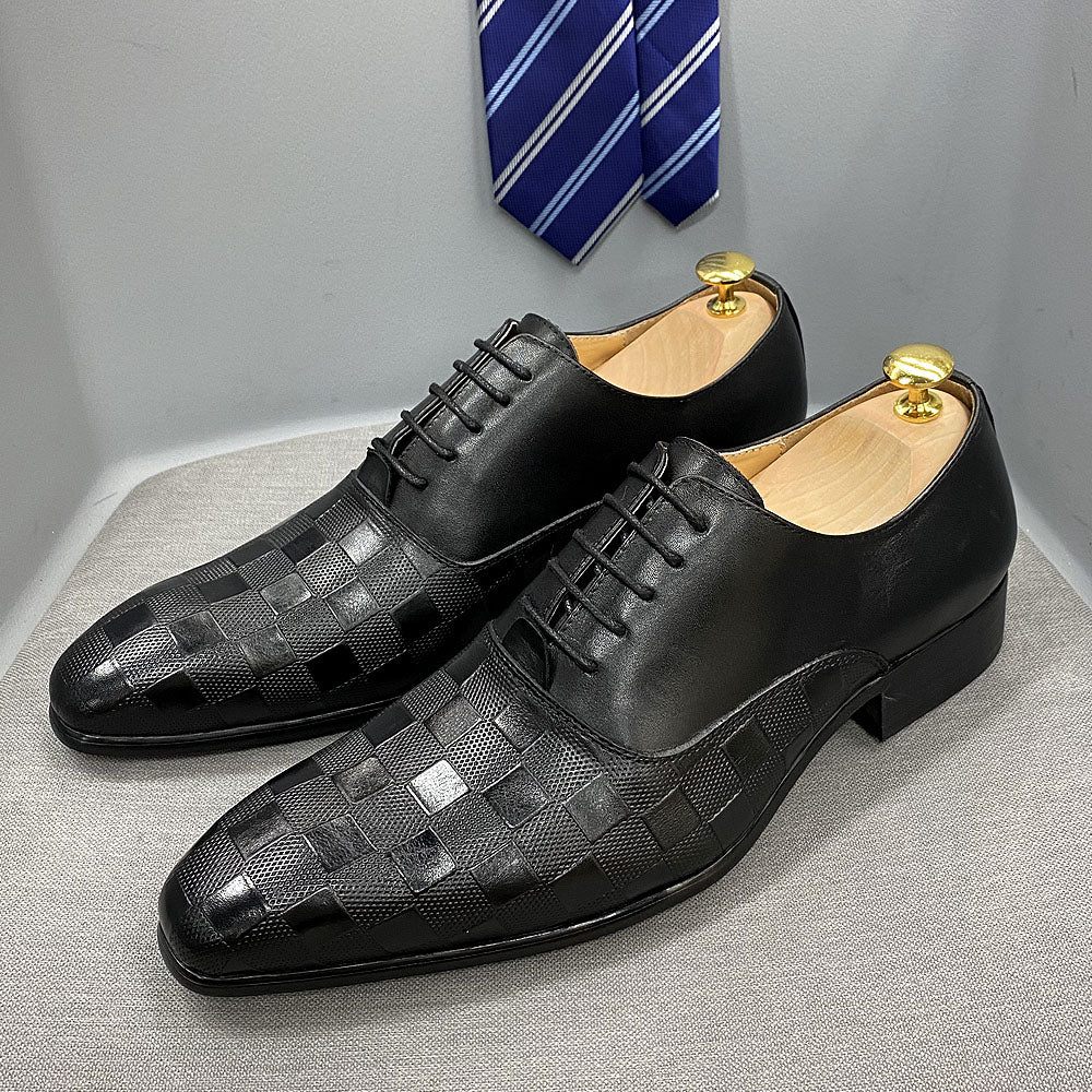 Chaussures Habillées Pour Hommes Oxford - Noir