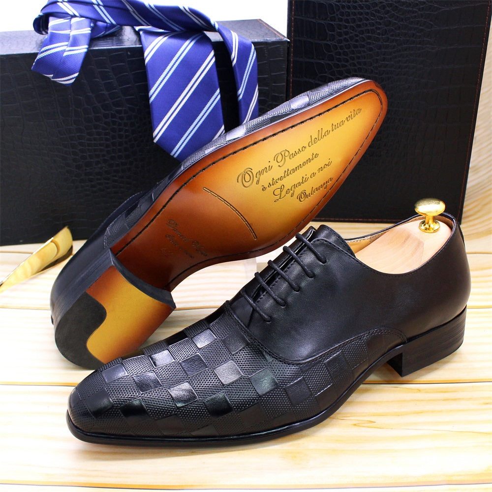 Chaussures Habillées Pour Hommes Oxford - Noir