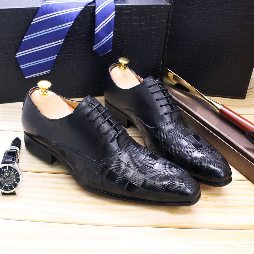 Chaussures Habillées Pour Hommes Oxford - Noir