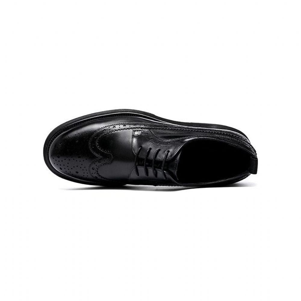 Chaussures Habillées Pour Hommes Oxford Classiques - Noir