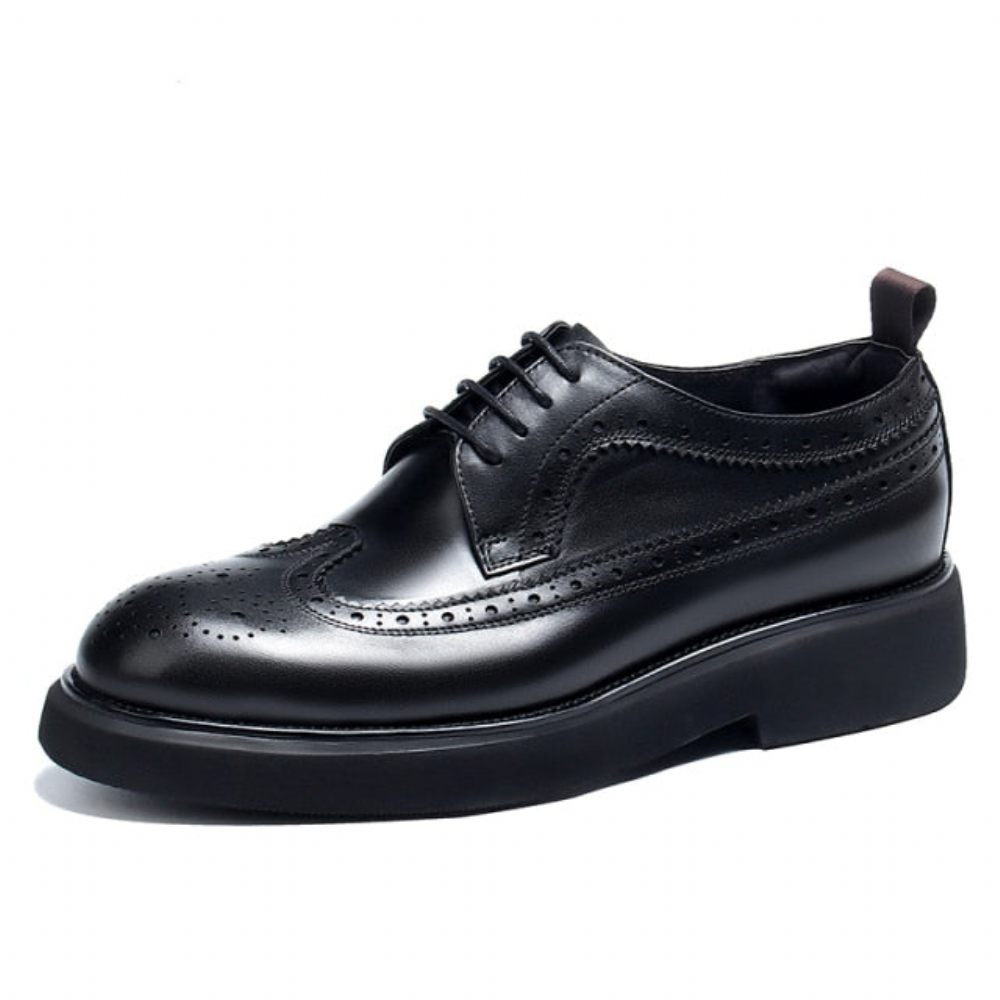 Chaussures Habillées Pour Hommes Oxford Classiques - Noir