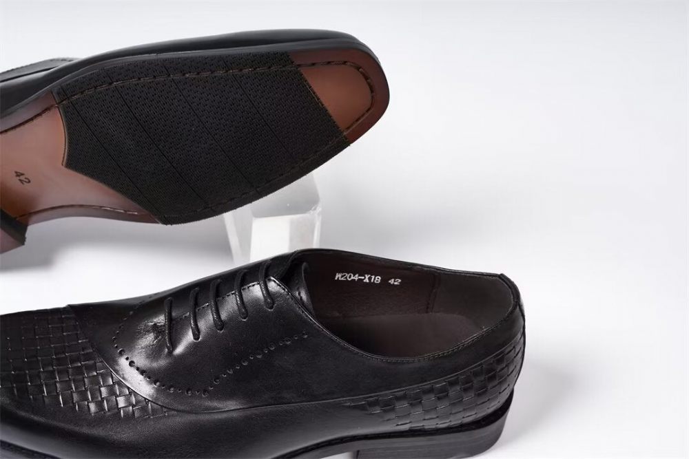 Chaussures Habillées Pour Hommes Sélection Robes Cuir Élégantes Et Chics - Noir