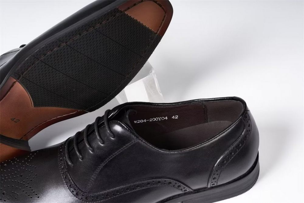 Chaussures Habillées Pour Hommes Sélection Robes Cuir Style Urbain - Noir