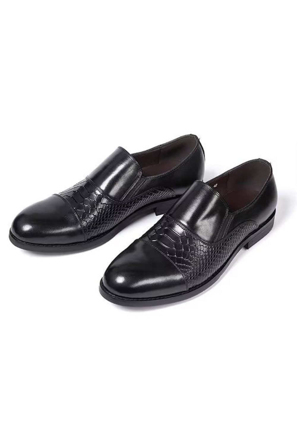 Chaussures Habillées Pour Hommes Sophisticate's Slip-on Leather Elegance