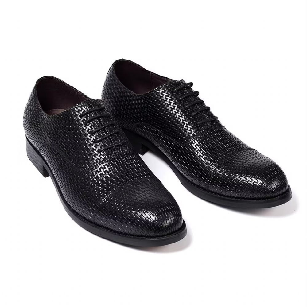 Chaussures Habillées Pour Hommes Sophistiquées - Noir