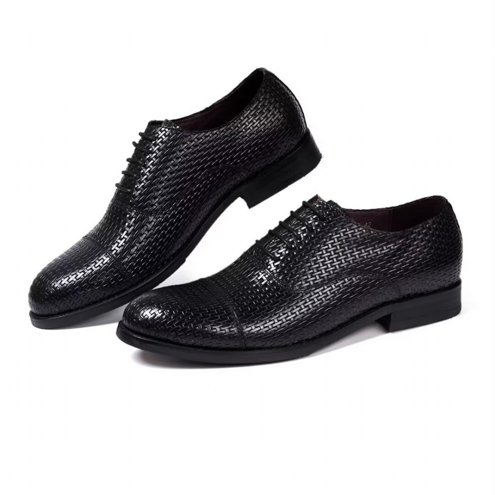 Chaussures Habillées Pour Hommes Sophistiquées - Noir