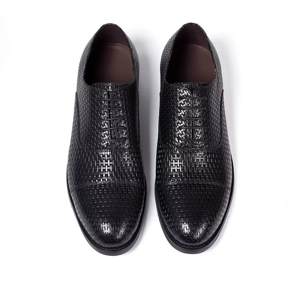 Chaussures Habillées Pour Hommes Sophistiquées - Noir