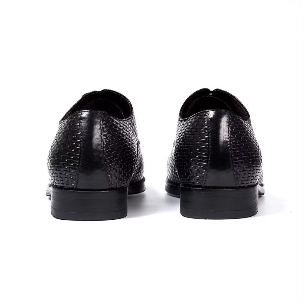 Chaussures Habillées Pour Hommes Sophistiquées - Noir