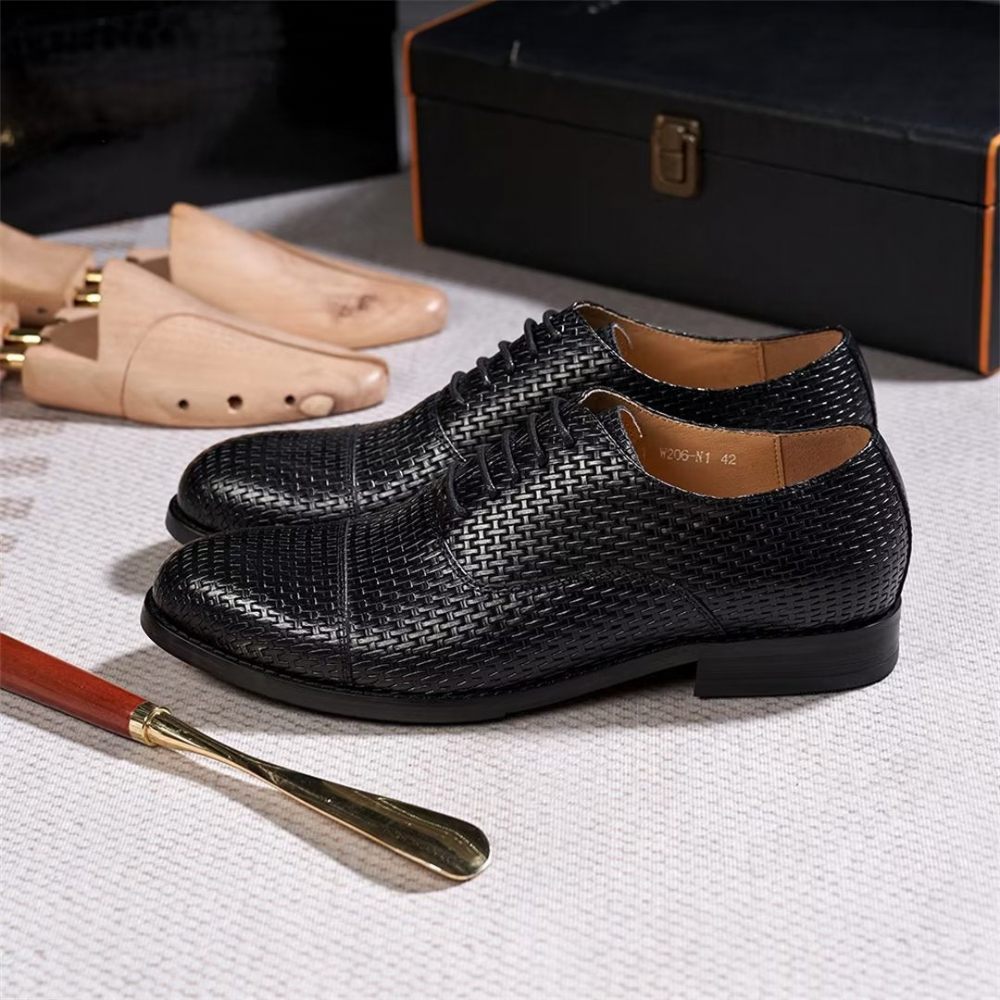 Chaussures Habillées Pour Hommes Sophistiquées - Noir