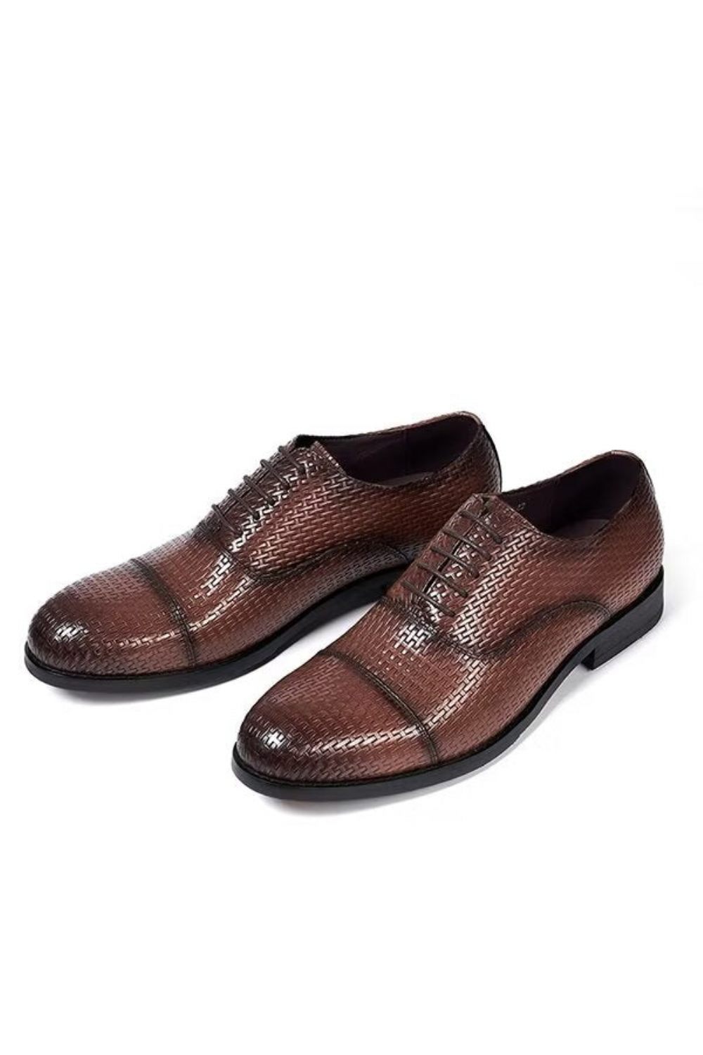 Chaussures Habillées Pour Hommes Sophistiquées - Marron