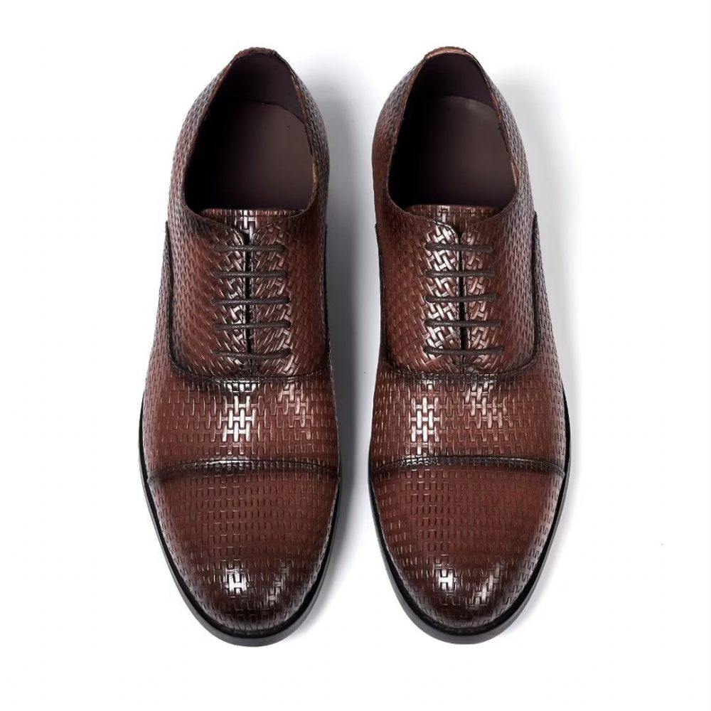 Chaussures Habillées Pour Hommes Sophistiquées - Marron