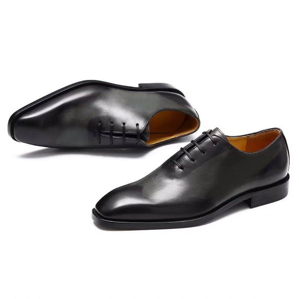 Chaussures Habillées Oxford Pour Hommes - Noir