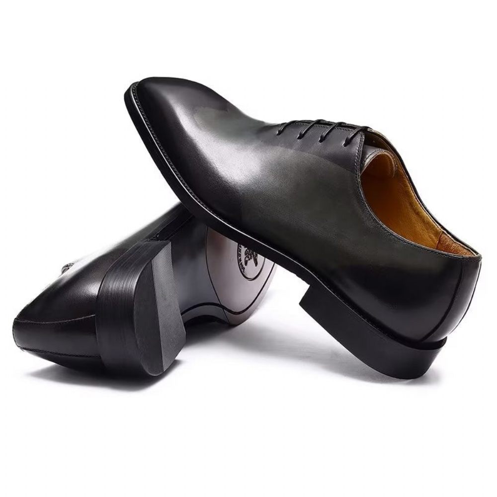 Chaussures Habillées Oxford Pour Hommes - Noir