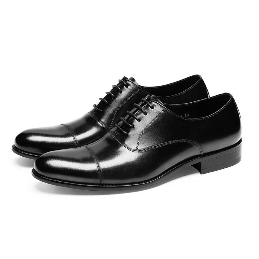 Chaussures Habillées Oxford Pour Hommes - Noir