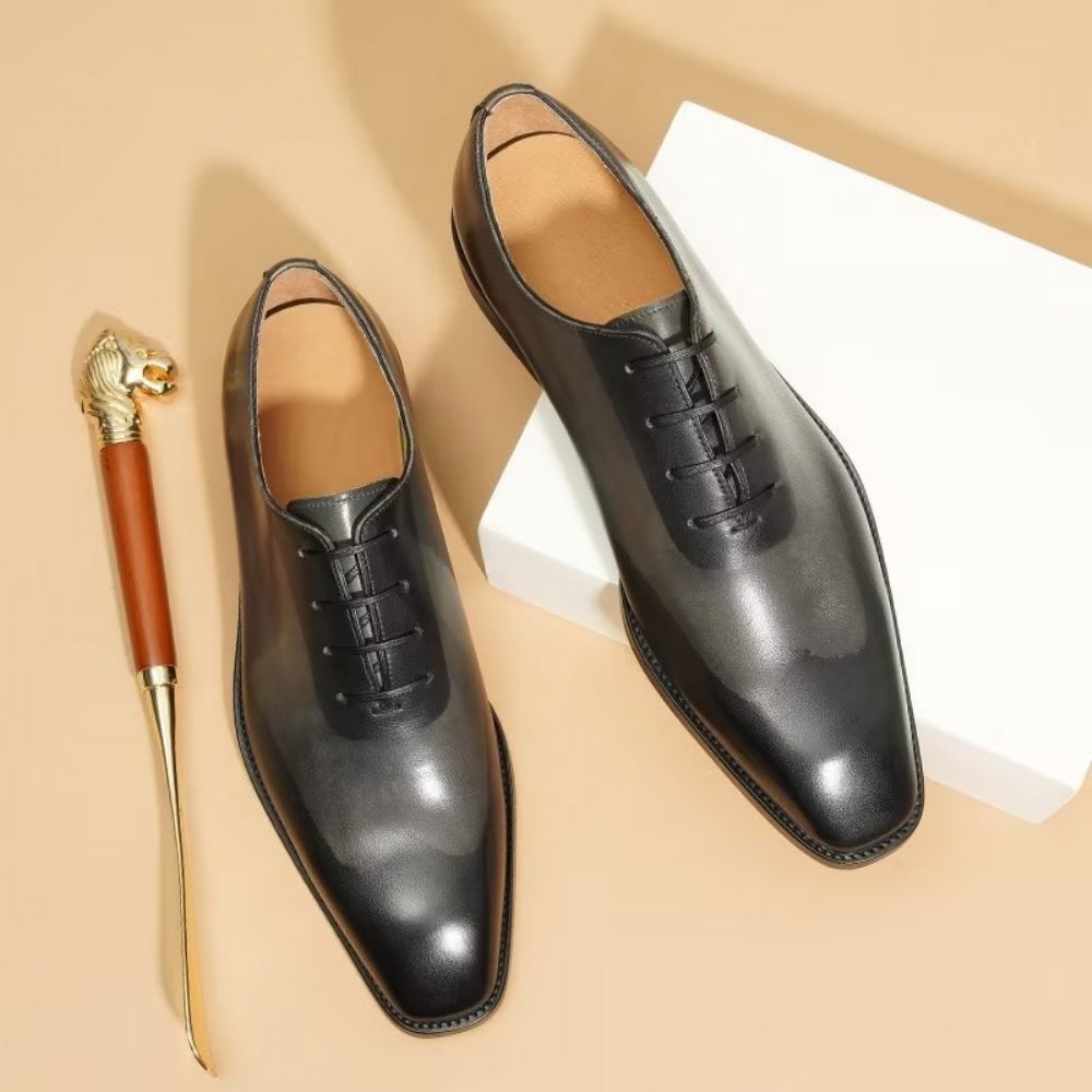 Chaussures Habillées Oxford Pour Hommes - Noir