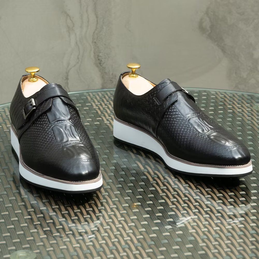 Chaussures Habillées Sophistiquées Pour Hommes - Noir