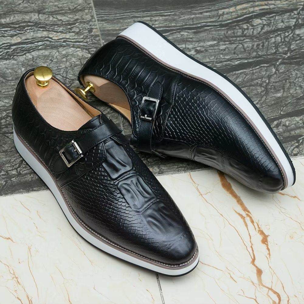 Chaussures Habillées Sophistiquées Pour Hommes - Noir