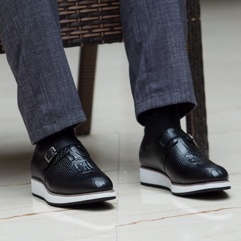 Chaussures Habillées Sophistiquées Pour Hommes - Noir