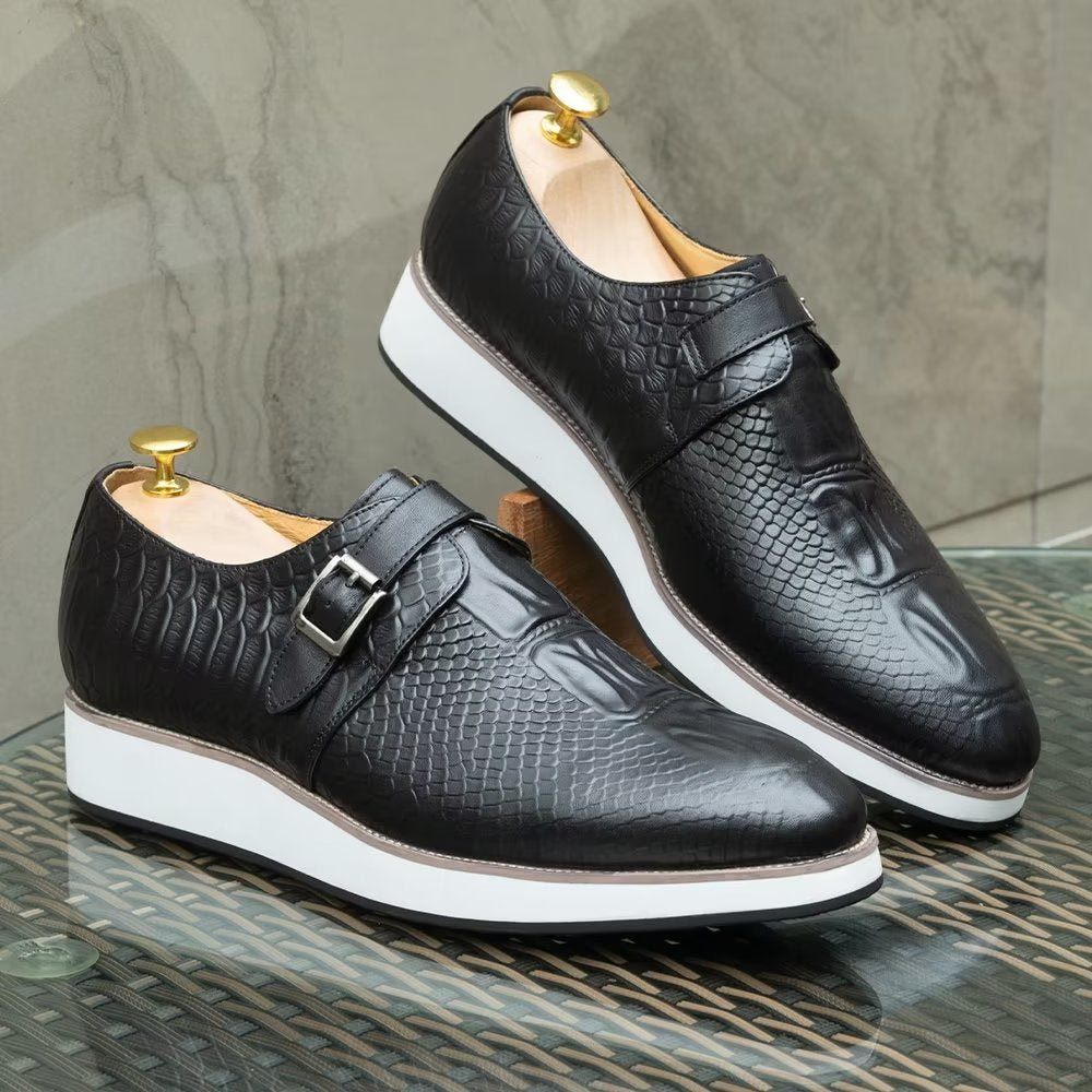 Chaussures Habillées Sophistiquées Pour Hommes - Noir