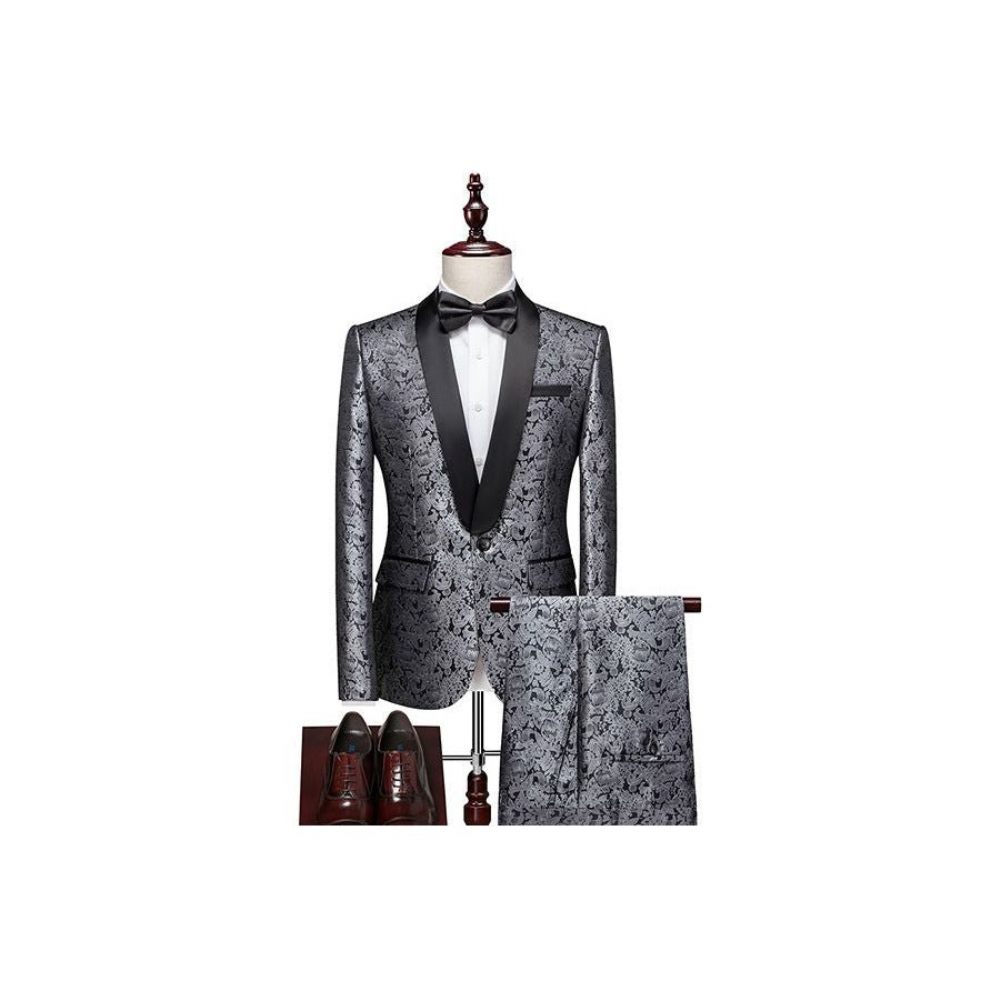 Costumes Pour Hommes Costume Skinny Chic - Gris