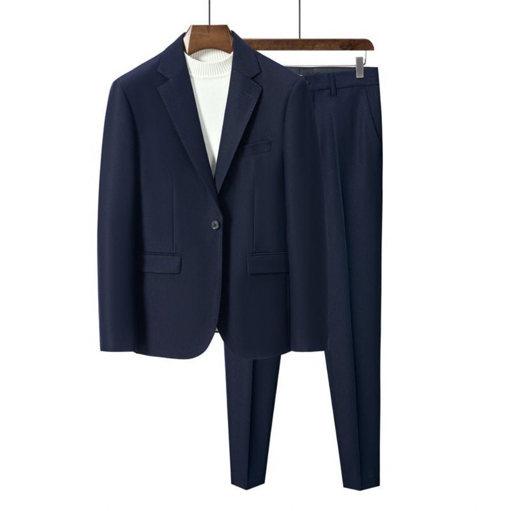 Costumes Pour Hommes Costume Skinny Chic - Bleu