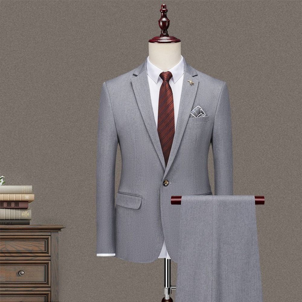 Costumes Pour Hommes Costume Skinny Chic - Gris