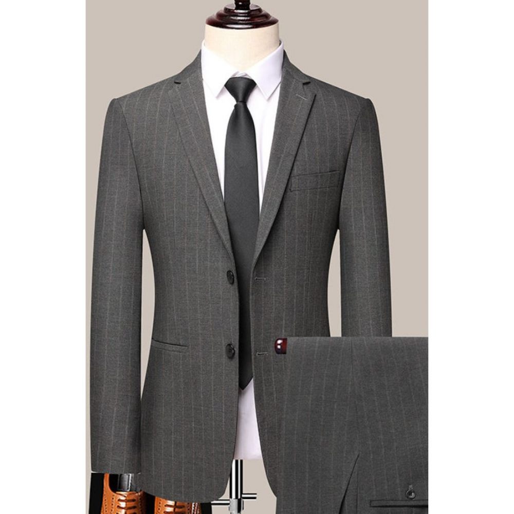 Costumes Pour Hommes Costume Skinny Chic - Gris