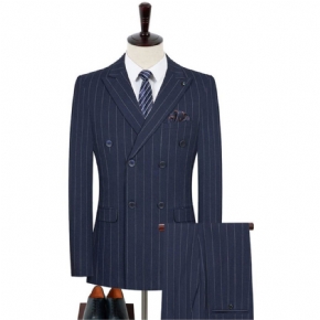 Costumes Pour Hommes Costume Skinny À Double Boutonnage