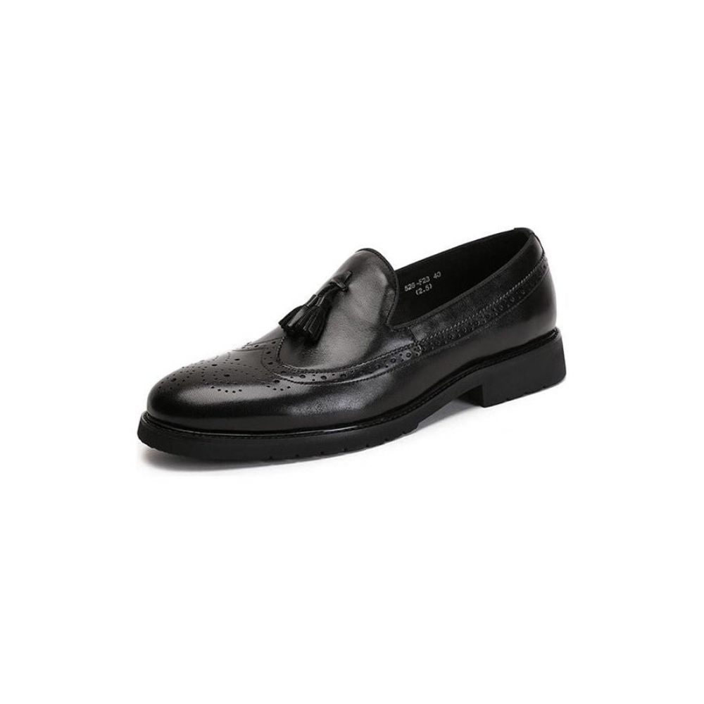 Mocassins Pour Hommes Chaussures Richelieu Exotiques À Enfiler