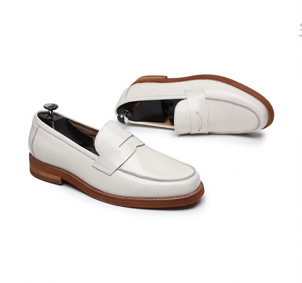 Mocassins Pour Hommes Cuir - Noir